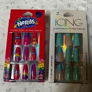 Icing Nerds Faux Nails 48 pieces